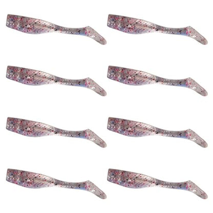 Fishing Lures for Speckled Trout, Redfish, Bass - Louisiana Paddle Tail Swimbaits for Freshwater and Saltwater - color: Shrimp Creole