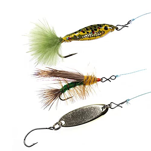 Greatfishing Fly Fishing Snaps Stainless Steel Quick Change, Fast Easy Fly Hook Snap, Combo Hook Snaps - color: 200pc 5 sizes snap combo