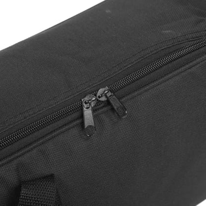 Fishing Rod Bag for 4 Rods – Large Capacity Tackle Storage Organizer with Handle and Hook, Portable Fishing Pole Carrier for Outdoor Gear
