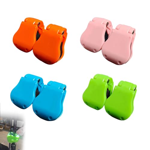 8 Pcs Multifunctional Rod Holder, Fishing Rod Clips, Takedown Shore Fish Rod Fixed Ball, Portable Beach Fishing Pole Holder for Ground, Fit Angler'S Accessory
