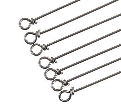 Looped Spinner Shafts - Wires - Stainless Steel - Made in USA - size: .031" 25 Shafts