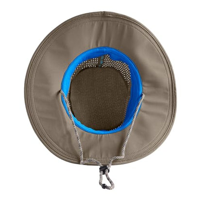 MISSION Cooling UPF Boonie Hat - Unisex Sun Hat for Hiking, Beach & Fishing - Sweat & Water Activated Technology - color: Khaki