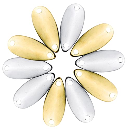 ABOOFAN 80pcs Fishing Lure Blades Kit Premium Metal Blades for Spinnerbaits Versatile Fishing Tackle for Freshwater Use