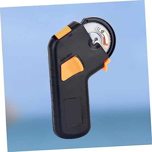Toddmomy Metal Fishing Hook Tier Tool Electric Abs Automatic Device for Quick Lure Fishing Hook Tying No Battery Required Avoid Hand Injury for Anglers and Fishing Enthusiasts