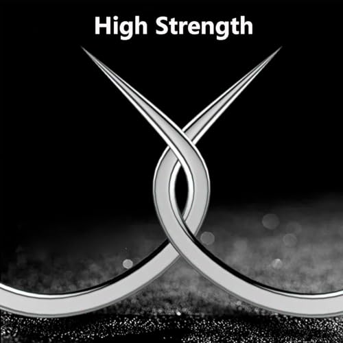 Dyxssm Small Barbless Fishing Hooks with Line, Pretied Tiny Fishing Hook on Nylon Line (Pack of 20) - size: 20# (0.11lb-0.22lb)