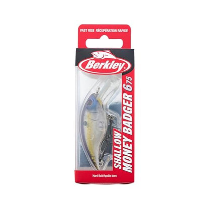 Berkley Shallow Money Badger Fishing Hard Bait - color: Crystal Shad, size: 2.6 in - 1/2 oz
