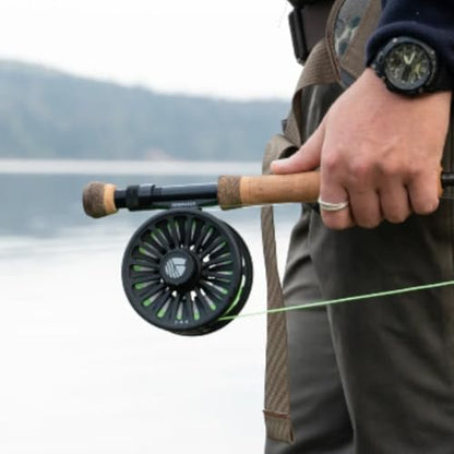 Redington Crosswater Fly Fishing Outfit – 4-Piece Fly Rod with Crosswater Reel, Rio Mainstream Fly Line & Zippered Travel Case – Complete Starter Kit - size: 8WT 9'0"