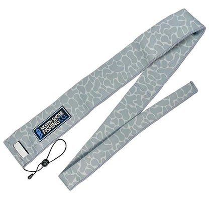 Premium Neoprene Fishing Rod Sleeve – Floating, Puncture Resistant, Labeled Protective Sock for Casting, Spinning, Trolling Fishing Rods - color: Camo, size: 60", style: Casting/Trolling