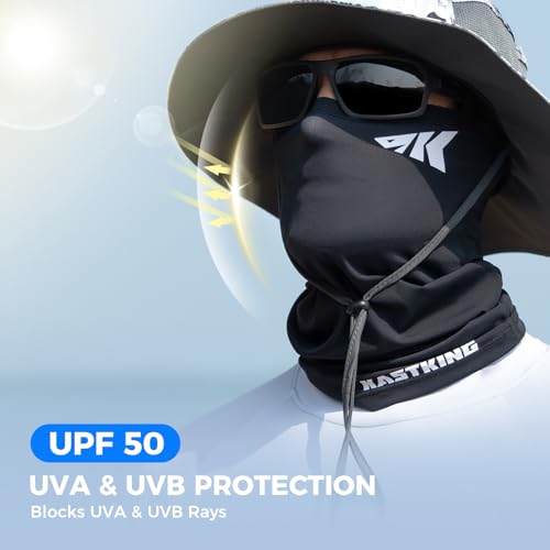 KastKing Ultimate Angler Neck Gaiter, UPF 50 Sun Mask, Sun Gaiters for Men & Women, Hydrocool Technology, Fishing, Hiking - color: B: Master Collection (Size: 19"x9.5")