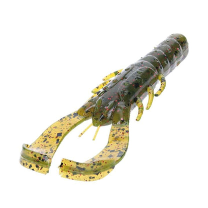 Strike King Rage Scounbug Soft Bait Fishing Lure, 3.5", 2 Rage Flange Pincers - color: Watermelon Seed with Red Flake
