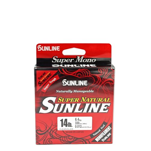 Sunline Super Natural Monofilament Fishing Line - color: Natural Clear, size: 14-Pounds/330-Yards