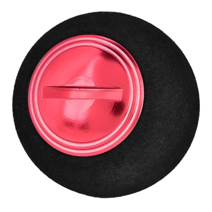 Fishing Reel Power Knob,EVA & Metal Lightweight Grip Modification Power Knob Reel Bait Casting Spinning Reels Replacement for Saltwater & Freshwater (42mm x 33mm) - color: Red