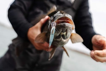 Booyah Flash Point Jerkbait Jr - color: Bleeding Shad