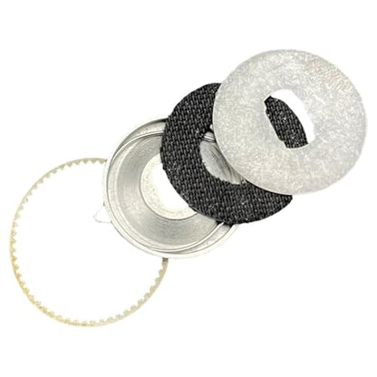 Fishing Reel Wire Cup Carbon Brake Pads Pressure Plate Ratchet Gear Sprocket Quick Replacement Feature Suitable for Fixing and Upgrading Reels in - color: Stainless Steel