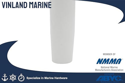 Vinland Marine Flared Fishing Rod Holder Insert Sleevespack of 2, Fishing Rod Holder Liner for Aluminum Rod Holder, for T Top Rod Holder, for clamp on Rod Holders for Boat
