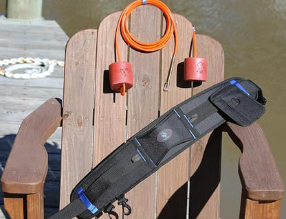 Wade Fishing Belt - Wading Belt Fishing Belt - Whitley EVO - Wade Belt Pouch - Rod Holder Options Available