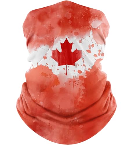 Flag Neck Gaiter, Face Mask Cooling Breathable UV Protection Scarf for Men/Women - color: Canada Flag-1