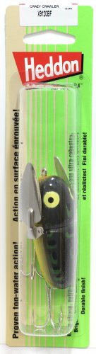 Heddon Crazy Crawler Wild-Action Topwater Fishing Lure - color: Bullfrog, size: Crazy Crawler (5/8 oz)