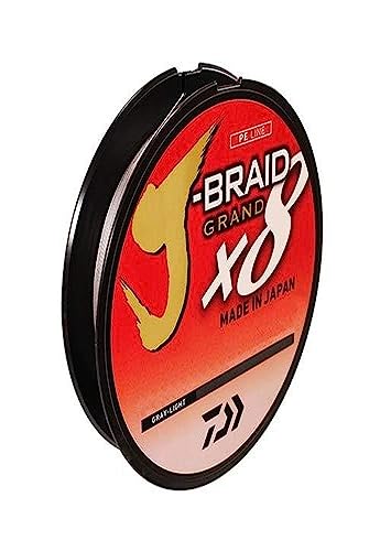Daiwa J-Braid Grand 8 X 300 YDS Filler Spool - color: GRAY LIGHT, style: 300 Yards 20 Lb
