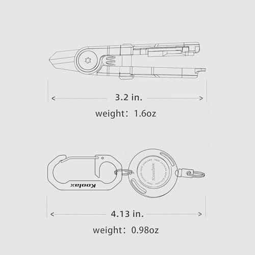 3-in-1 Fishing Line Cutter, Stainless Steel Multi-Function Portable Scissors with Retractor & Knot Tying Tool for Various Fishing Lines - size: JXQ85-80