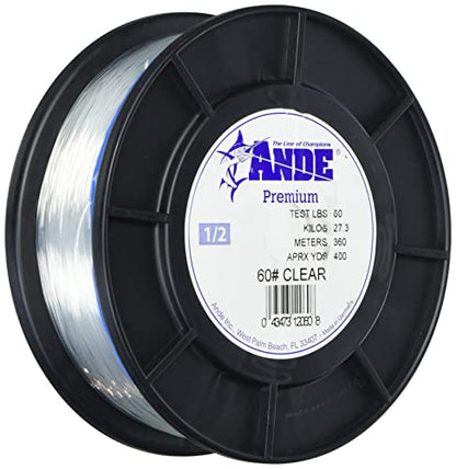 Ande Monofilament Line ( - color: Clear, size: 40lb - 350yd