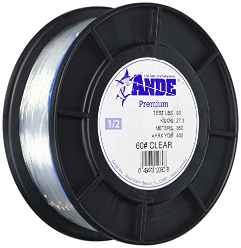 Ande PCW50-20 Mono Leader Wrist, 50-Yard Spool, 20-Pound