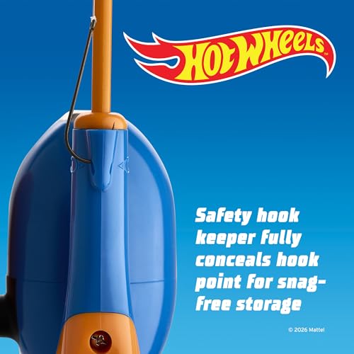 Shakespeare Youth Fishing Reel and Rod Combo - color: Mattel Hot Wheels