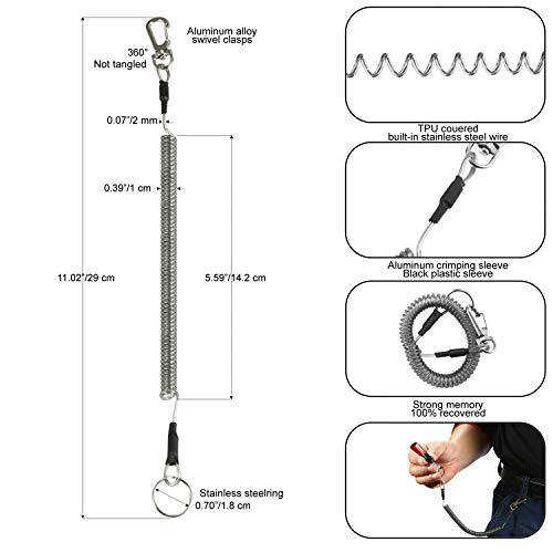 Fly Fishing Tools Kit and Accessories Combo Kits, Fishing Quick Nail Knot Tying Tool, Hook Remover Forceps and Pliers, Stainless Steel Salmon and Trout Multiple Fishing Set Gear Tool Assortment - style: 7 in 1 Combo