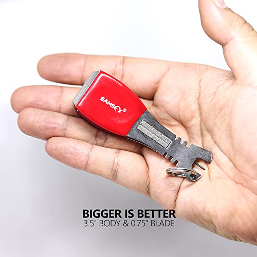SAMSFX Fishing Big Nippers with Zinger Retractors Fishing Line Cutters with Retractable Badge Holder Fly Fishing Tools Combo