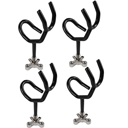 4pcs Sure Grip Steel Boat Rod Holder 20 Degree PVC Coated Steel Wire Fishing Pole Holder