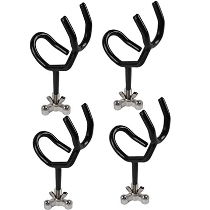 4pcs Sure Grip Steel Boat Rod Holder 20 Degree PVC Coated Steel Wire Fishing Pole Holder