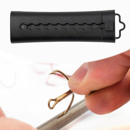Fishing Hook Sharpener Ceramic Sharpening Stone Lightweight Compact Practical Grinding Tool Fish Hooks File for Anglers