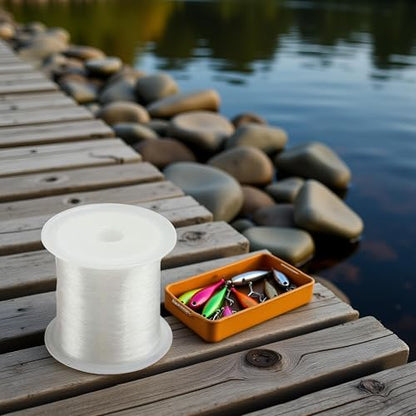 Transparent Fishing Line Fishing Wire Portable Fishings Thread Clear Strong Fish Wire Monofilament Fishing Line 70Mx0.25 mm Hunting and Fishing