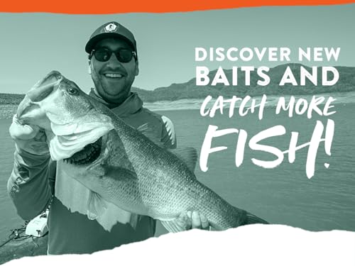 Catch Co Mystery Tackle Box Freshwater Largemouth and Smallmouth Bass Lures Fishing Kit - style: Usa