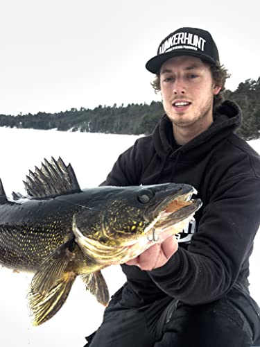 Lunkerhunt Straight Up Jigs for Bass Fishing | Ice Water Fishing Bait | Fast Sinking with Ultra-Sharp Hooks