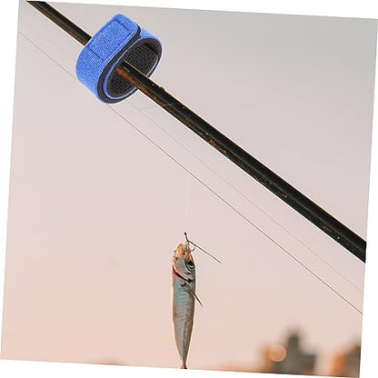 BESPORTBLE 5pcs Fishing Rod Strap Elastic Tackle Ties for Rods Soft and Band Lightweight and Practical Fishing Gear for Outdoor Use Prevents and Damage