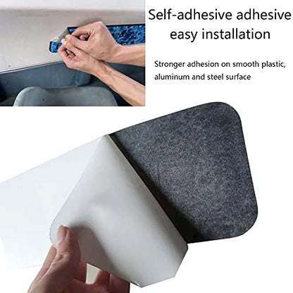 Fish Ruler for Boat 40"/48" with Backing Adhesive Fish Measuring Sticker Foam Fish Measuring Board for Fishing Boat, Cooler, Kayak, Yacht Fish Ruler Boat Accessories - color: Light Grey