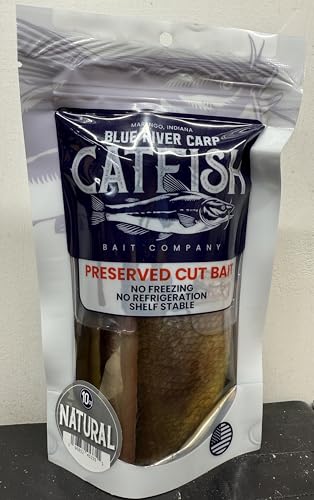 10oz Package (Chunks) - Preserved Real Pre-Cut Fish Bait, Multiple Scents Available