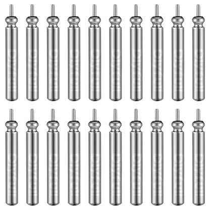Glooglitter 20 Pcs Fishing Bobbers Battery Cr425 Rechargeable Float Battery for LED Light Tips Lighted up Night Bobber Glow Sticks Fishing Float Accessories Tackles