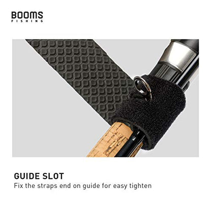 Booms Fishing RS3 Fishing Rod Wrap Pole Straps， Hook & Loop Fishing Rod Belts, Fishing Rod Ties for Casting Rods, Spinning Rods and Fly Rods - style: F: Multicolor_9.6"_12pack
