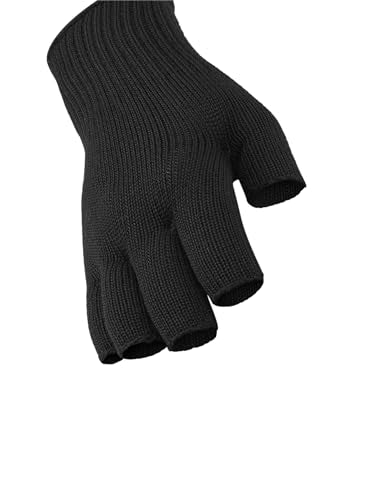 SEALSKINZ | Wenley | Merino Liner Fingerless Glove | Used Alone or Under Waterproof Gloves for Insulation | Soft Feel | Anti-Odour