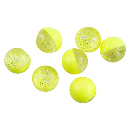 Berkley PowerBait Power Clear Eggs Floating Fishing Bait, Clear Silver-Fl. Yellow, Irresistible Scent & Flavor, Natural Presentation, Ideal for Trout, Steelhead, Salmon and More