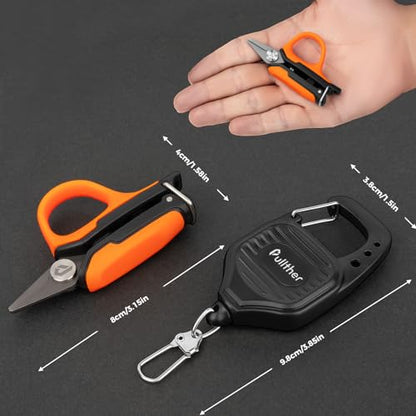 Fishing Line Cutter,Mini Fishing Scissors for Braided Line - style: Fishing Line Cutter