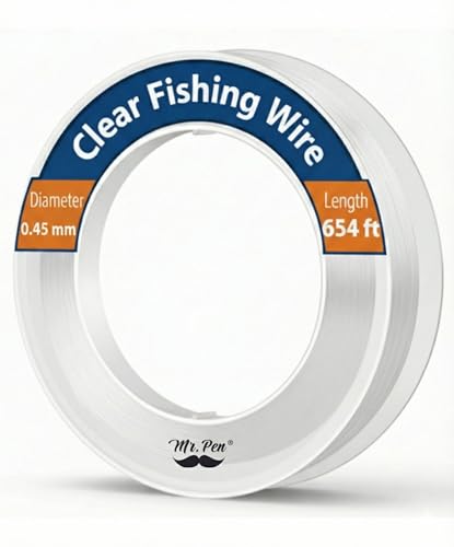 Mr. Pen- 218 Yard Nylon Fishing Line, String for Hanging - size: 1 Pack