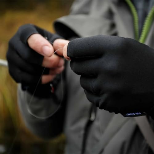 UV Sun Protection Fingerless Gloves for Men Outdoor Driving Fishing Gloves