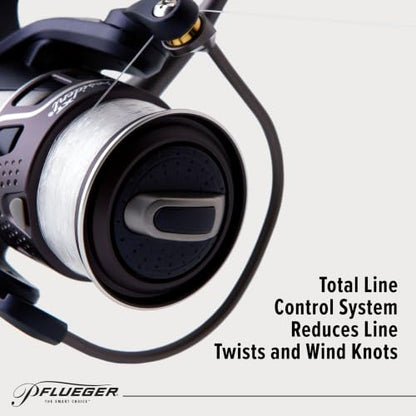 Pflueger President XT Spinning Fishing Reel - size: 40 - Clam, style: New Model