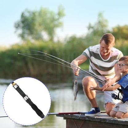 Fishing Rod, Universal Mini Small Sea Pole Portable Short Pole Ice Fishing Rod Mini Pocket Sea Fishing Tools for Ice Fly Fishing Sea Saltwater Kit Gift for Festivals - size: 1.5M
