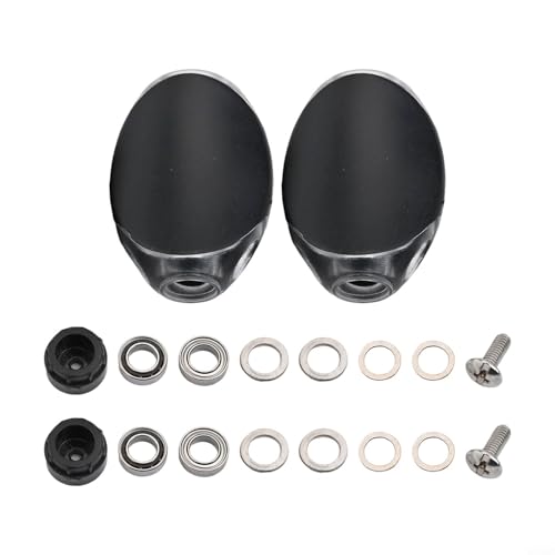 DAIWA fishing reel replacement knobs made of soft acrylic, suitable for carbon fiber rocker handles