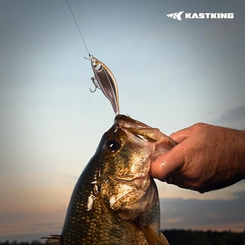 KastKing Superpower Braided Fishing Line and Lure Kit, 4X Braid Line with Hard & Soft Baits, Topwater, Jigs, Rigs&Jerkbaits, Complete Freshwater Fishing Gear Set for Bass,Trout & Walleye,Gift for Men - size: Line: 10 LB-200 Yds, Lure: Trouty Shot 1pc