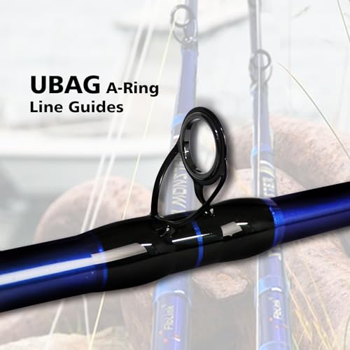Fiblink Surf Spinning Fishing Rod Carbon Fiber Travel Fishing Rod(9-Feet &11-Feet & 12-Feet & 13-Feet & 15-Feet) - style: 3 Pc - 11' -Cast